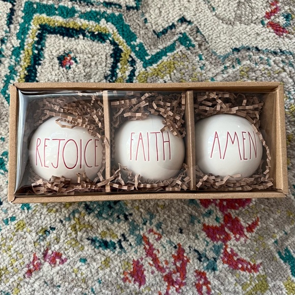 Rae Dunn Other - New Rae Dunn Holiday Ornaments